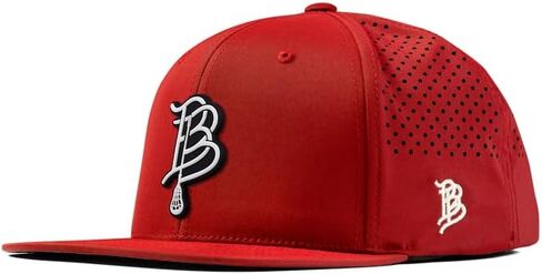 Branded Bills BB Golf Cutout PVC Flat Performance, Lightweight, Comfortable Baseball Cap in Saudi Arabia