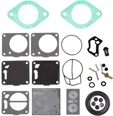 Single Carburetor Rebuild Kit with Base Gasket 290850373 / 293250134 Compatible with Seadoo 720 717 GS GSI GTI GTS in Saudi Arabia