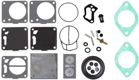 Single Carburetor Rebuild Kit with Base Gasket 290850373 / 293250134 Compatible with Seadoo 720 717 GS GSI GTI GTS in Saudi Arabia