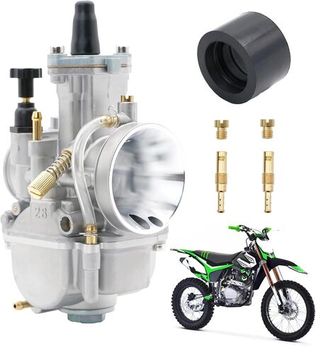 Carburetor متوافق مع KX80 KX85 KX100 YAMAHA YZ80 YZ85 DT100 SUZUKI RM80 85 CR80 CR85R GY6 PWK 28MM 2 RACING RACING CARBRITOR in Saudi Arabia