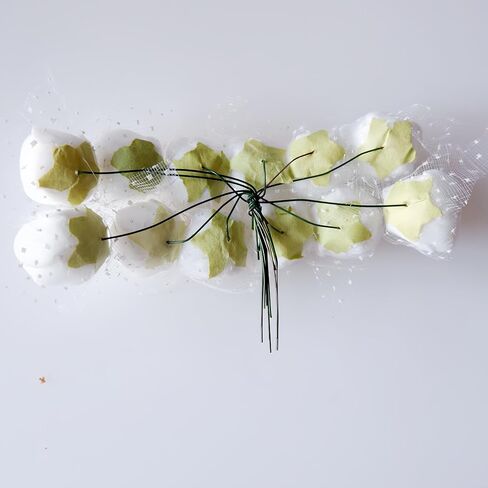 144Pcs Mini Foam Roses Artificial Flowers Bulk, Foam Small Flowers Heads for Crafts, Fake Roses for Decoration, Tiny Flowers (White) in Saudi Arabia