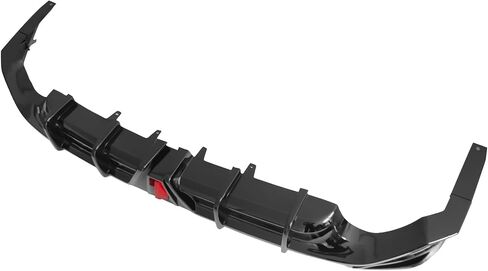 FREEMOTOR802 Rear Diffuser W/LED Light, Compatible with 2018-2024 Toyota Camry LE XLE, Gloss Black Injection PP 3PCS Added on Rear Bumper Molding Lip Splitter Spoiler Protector Guard in Saudi Arabia