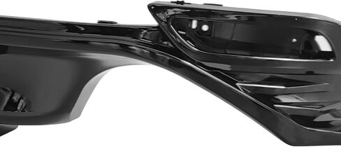 FREEMOTOR802 Rear Diffuser W/LED Light, Compatible with 2018-2024 Toyota Camry LE XLE, Gloss Black Injection PP 3PCS Added on Rear Bumper Molding Lip Splitter Spoiler Protector Guard in Saudi Arabia