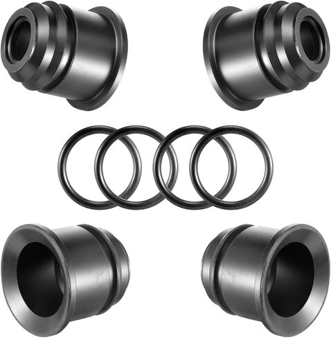 Fuel Injector Nozzle Holder Spacer with 4 x O-Rings Replacement 9056110018 90301-19006 Fit for Toyota Tacoma T100 4Runner 2700CC EFI 1995-2004 2.4L 2.7L 2.4 2.7 4Cyl Engine Replaces 4pcs in Saudi Arabia
