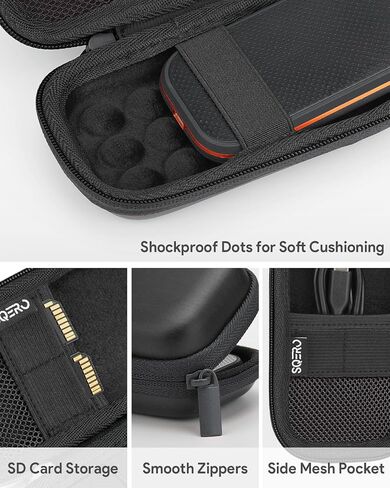 Hard Case for SanDisk Extreme/SanDisk PRO 1TB 2TB 4TB 500GB / Passport Portable SSD, Protective Travel Storage Cover Bag in Saudi Arabia