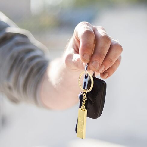 Merryhappy 6pcs Bar Bar Bar -keychain مفصّل المعلقات الرئيسية حلقات رئيسية للسيارة المنزلية ، وقطع الملحقات المفاتيح in Kuwait