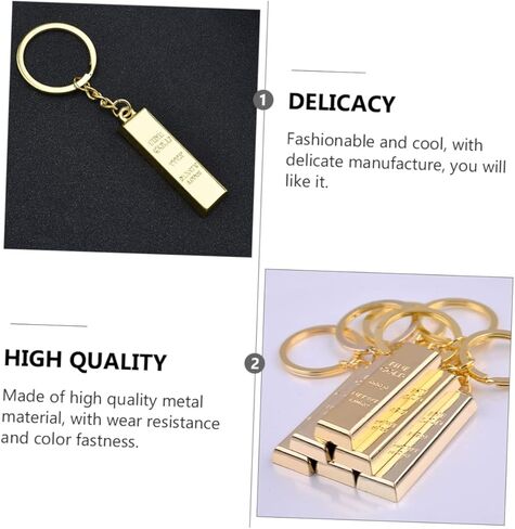 Merryhappy 6pcs Bar Bar Bar -keychain مفصّل المعلقات الرئيسية حلقات رئيسية للسيارة المنزلية ، وقطع الملحقات المفاتيح in Kuwait