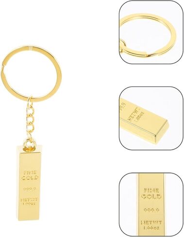 Merryhappy 6pcs Bar Bar Bar -keychain مفصّل المعلقات الرئيسية حلقات رئيسية للسيارة المنزلية ، وقطع الملحقات المفاتيح in Kuwait