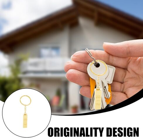 Merryhappy 6pcs Bar Bar Bar -keychain مفصّل المعلقات الرئيسية حلقات رئيسية للسيارة المنزلية ، وقطع الملحقات المفاتيح in Kuwait