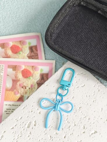 Meefisher Cute Bow Keychain Bowknot Keains for Car Keys Bow keyring keyring keyring charms reathetic bage for pass handbag in Saudi Arabia