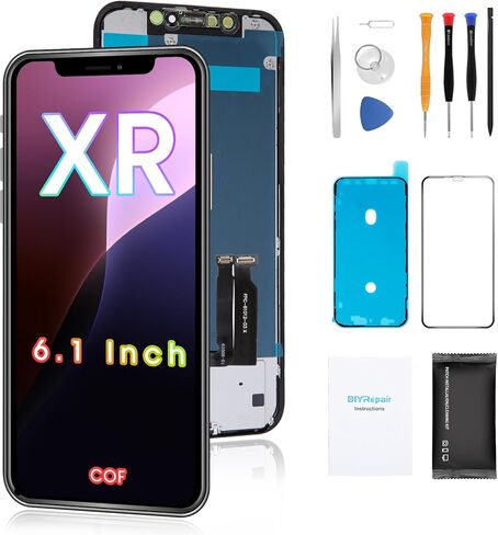 for iPhone 16 Plus Screen Replacement 6.9', COF FHD 3D Touch Display Full Repair kit, Digitizer Assembly with Tools Set, Tempered Glass, Instruction in Saudi Arabia