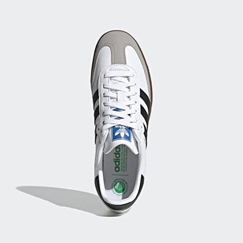 adidas Samba Vegan Shoes Men's, White, Size 13 in Saudi Arabia