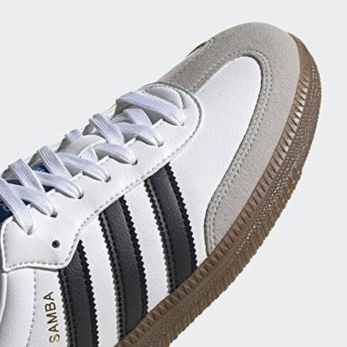 adidas Samba Vegan Shoes Men's, White, Size 13 in Saudi Arabia