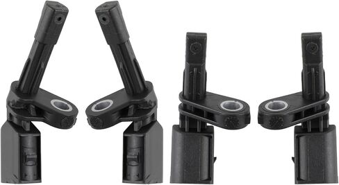 MOTOALL 1K0927807 ABS Wheel Speed Sensor Front Rear Left & Right 4 Pcs Fit for Volkswagen Tiguan Passat Golf Jetta for Audi TT 2008-2015 for Seat Leon 2007-2011 for orsche Carrera GT 2004-2005 in Saudi Arabia