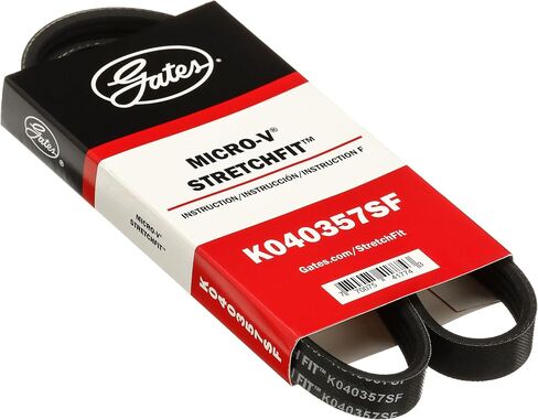 Gates K040357SF امتداد FIT Micro-V Serpentine Belt in Saudi Arabia