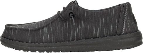 Heydude Wendy Canvas Mono Black/Ash Rose Size 8 ، أحذية نسائية ، متسكعون ، مريحون وخفيفون الوزن in Kuwait