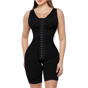 Post Surgery Faja Colombiana with Bra – Stage 1 Full Body Shapewear with Hooks, Straps & Zipper in Saudi Arabia