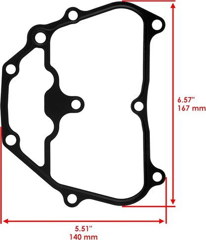 مجموعة Caltric Top End Gasket متوافقة مع Honda Rancher 420 TRX420FE1 4WD Electric Shift 2014 2015 2017 2018 2019 2020 2021 2022 in Saudi Arabia