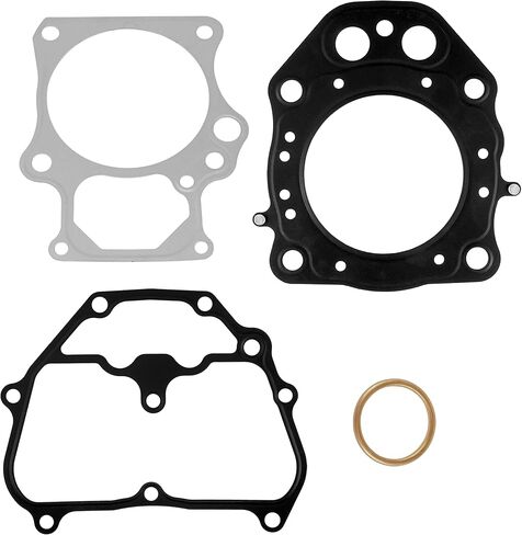 مجموعة Caltric Top End Gasket متوافقة مع Honda Rancher 420 TRX420FE1 4WD Electric Shift 2014 2015 2017 2018 2019 2020 2021 2022 in Saudi Arabia