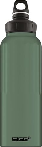 SIGG - زجاجة مياه ألومنيوم الرياضية - WMB Traveler Black - CertainPartner معتمد - مناسبة للمشروبات الغازية - تسرب - خفيفة الوزن - BPA مجاني - 51 أوقية in Saudi Arabia