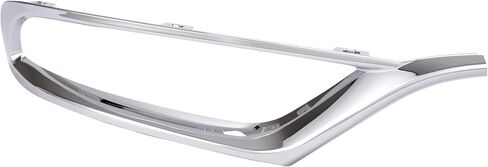 HECASA Left Fog Light Molding Compatible with 2015-2021 Chrysler 300 Replacement for CH1038165 5SW15SZ0AA Front Bumper Fog Lamp Trim Silvery - Driver Side in Saudi Arabia