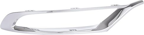 HECASA Left Fog Light Molding Compatible with 2015-2021 Chrysler 300 Replacement for CH1038165 5SW15SZ0AA Front Bumper Fog Lamp Trim Silvery - Driver Side in Saudi Arabia