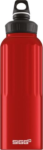SIGG - Aluminum Sports Water Bottle - WMB Traveller Black - ClimatePartner Certified - Suitable for Carbonated Beverages - Leakproof - Lightweight - BPA Free - 51 Oz in Saudi Arabia