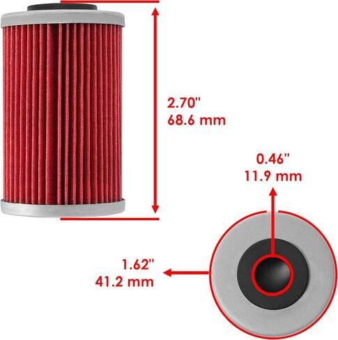 Caltric 2 Pack Filter متوافق مع KTM 525 SX EXC MXC RFS SMR EXC RACING SIXDays 2004-2006 in Saudi Arabia