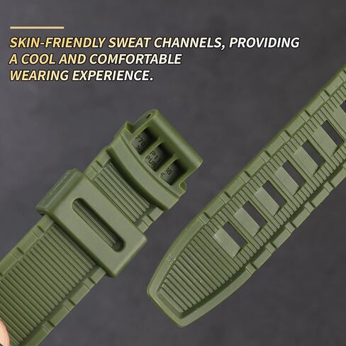 حزام بديل للسيليكون الناعم لـ Casio PRG-200A/PRG-500/PRW-2000A إكسسوارات مشاهدة حزام الرجال in Kuwait