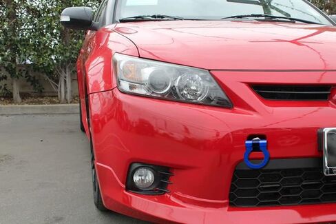 Ijdmtoy jdm Red Track Racing Racing Ring Ring Ring متوافق مع Scion 2011-2013 TC ، 2004-2015 XB ، مصنوع من الألمنيوم خفيف الوزن in Saudi Arabia