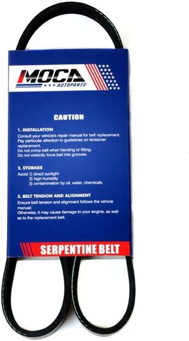 MOCA 4PK1068 EPDM Serpentine Belt FIT 98-04 لتويوتا تاكوما 3.4L ، 97-02 4RUNNER 3.4L ، 00-04 TUNDRA 3.4L ، 94-95 لـ Honda Accord 2.2L ، 94-95 لـ Mitsubishi Montero 3.5L ، in Saudi Arabia