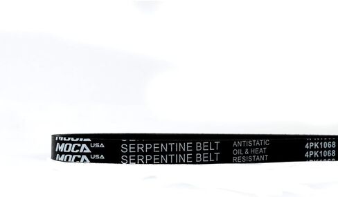 MOCA 4PK1068 EPDM Serpentine Belt FIT 98-04 لتويوتا تاكوما 3.4L ، 97-02 4RUNNER 3.4L ، 00-04 TUNDRA 3.4L ، 94-95 لـ Honda Accord 2.2L ، 94-95 لـ Mitsubishi Montero 3.5L ، in Saudi Arabia