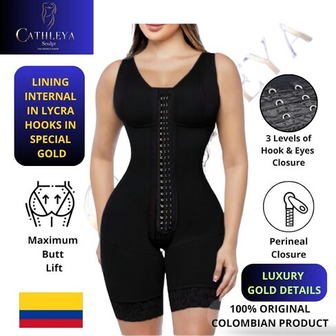 ما بعد الجراحة Faja Colombiana مع حمالة صدر - مرحلة 1 كاملة من ملابس الجسم مع السنانير والأشرطة والشرطة in Saudi Arabia