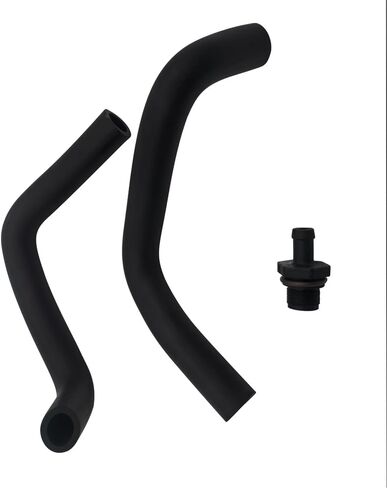 2PCS PCV REATER HOSES W/VALVE KIT Black 11810-6N202 11823-JA00A 11826-JA00B لعام 2007 2008 2008 2010 2012 2013 NISSAN Altima in Kuwait