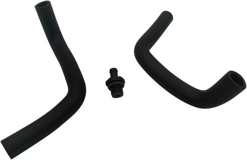 2PCS PCV REATER HOSES W/VALVE KIT Black 11810-6N202 11823-JA00A 11826-JA00B لعام 2007 2008 2008 2010 2012 2013 NISSAN Altima in Kuwait