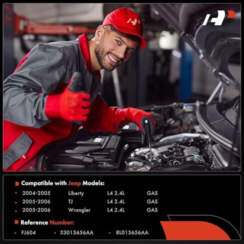 حقن حقن الوقود A-premium مجموعة من 4 متوافقة مع سلسلة Jeep TJ Wrangler 2005-2006 ، TJ 2005-2006 ، KJ Series Liberty 2004-2005 ، 2.4L ، GAS ، استبدل# 53013656AA in Saudi Arabia