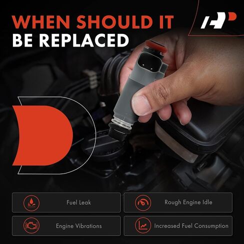 حقن حقن الوقود A-premium مجموعة من 4 متوافقة مع سلسلة Jeep TJ Wrangler 2005-2006 ، TJ 2005-2006 ، KJ Series Liberty 2004-2005 ، 2.4L ، GAS ، استبدل# 53013656AA in Saudi Arabia
