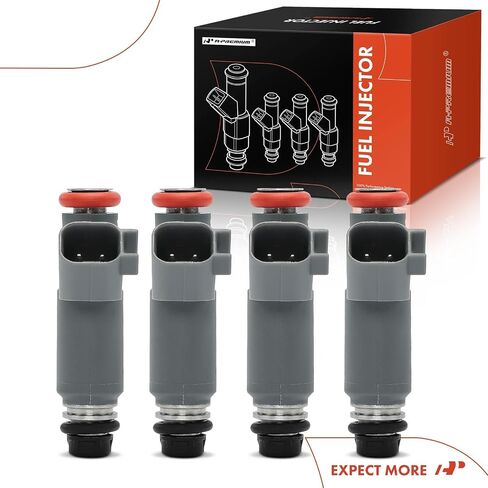 حقن حقن الوقود A-premium مجموعة من 4 متوافقة مع سلسلة Jeep TJ Wrangler 2005-2006 ، TJ 2005-2006 ، KJ Series Liberty 2004-2005 ، 2.4L ، GAS ، استبدل# 53013656AA in Saudi Arabia