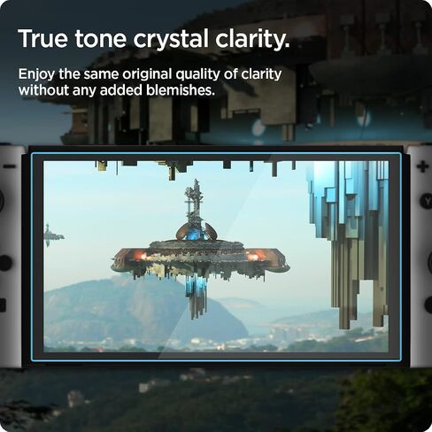 Spigen Tempered Glass Screen Protector [GlasTR EZ FIT] designed for Nintendo Switch 2 (2025) - 2 Pack in Saudi Arabia