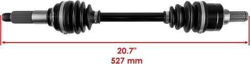 Caltric الخلفية الخلفية اليسرى أو محور مفصل السيرة الذاتية اليمنى متوافق مع Yamaha Grizzly 450 YFM450 4x4 2011 2012 2013 in Saudi Arabia