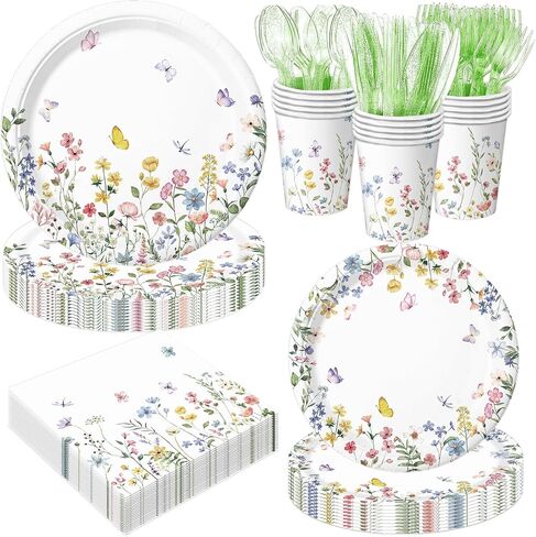 169PCS Game Birthday Party Supplies Video Game Birthday Decorations Includes Plates, Napkins, Cups, Cutlery, Banner for Gaming Birthday Party Decorations, Serves 24 in Kuwait