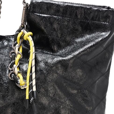 Steve Madden Bkenz Patent Quilted Tote in Saudi Arabia