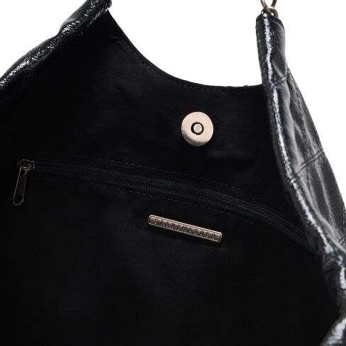 Steve Madden Bkenz Patent Quilted Tote in Saudi Arabia