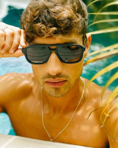 SORVINO Retro Square Aviator Sunglasses for Women Men Designer Stylish Frame Blue Orange Tinted Sun Glasses Vintage Shades in Saudi Arabia