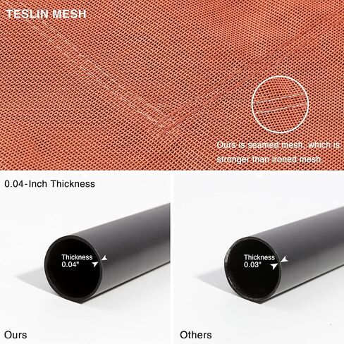 Love's cabin Elevated Cooling Dog Bed for Large Dogs, Portable Indoor & Outdoor Raised Pet Dog Cat Cot, Durable Summer Frame with Breathable Mesh, Grey, 48 inches in Kuwait