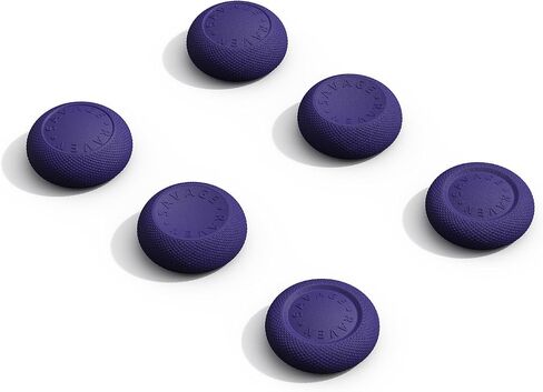 by Skull & Co.Thumb Grips Joystick Cap Analog Stick Cover for Nintendo Switch 2 Joy-Con - Neon Blue & Red, 3 Pairs (6pcs) in Kuwait