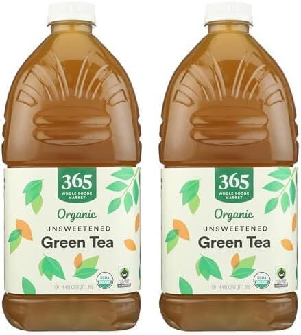 365 من سوق Whole Foods ، الشاي الأخضر غير المحلى العضوي ، 64 أوقية in Kuwait