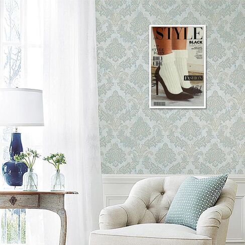 Trendy Style Magazine Posters, Vintage 70s High Heels Canvas Wall Art, feminist preppy girly wall decor Room Aesthetic For Apartment Home Bedroom Dorm Wall Decor 12x16in Unframed in Saudi Arabia