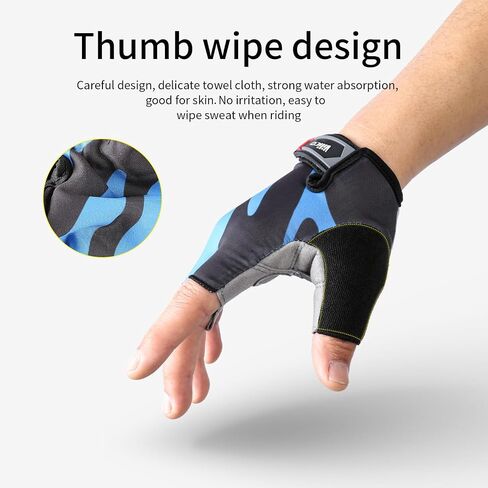 Fingerless Cycling Gloves for Men Women Bike Gloves for Men Cycling Bicycle Accessories, Guantes para Bicicleta Hombre Guantes Ciclismo Hombre in Saudi Arabia