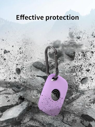 4 Pack Case for Tile by Life360 Pro (2024) Bluetooth Tracker,Soft Protective,Shockproof,BOVUGAC Silicone Case Cover with Keychain-Black in Saudi Arabia
